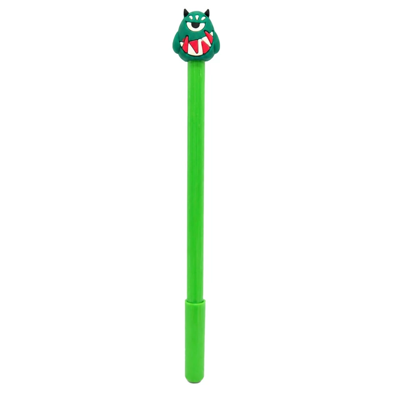 Дитяча гелева ручка "Horror" A082(Green) синій, 16,5 см — Bambi