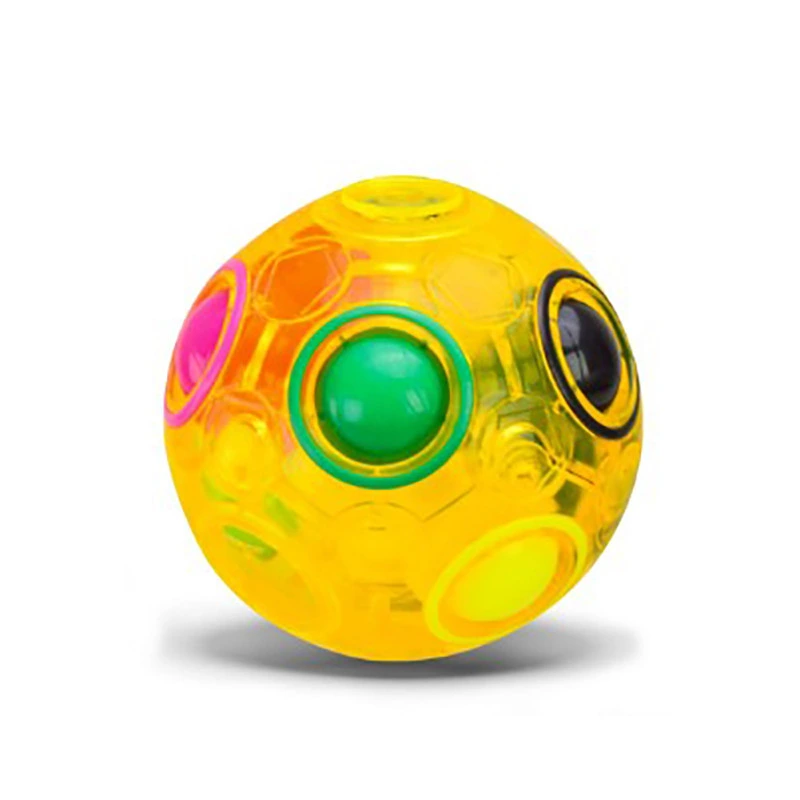 Дитяча головоломка-куля "Magic Cube" 8608/8609/8610(Yellow)