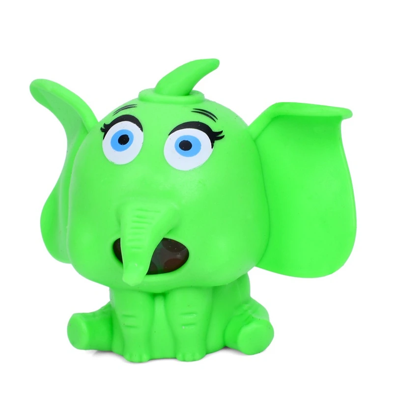 Дитяча іграшка антистрес "Слоник" MS 4139(Green) водяний орбіз