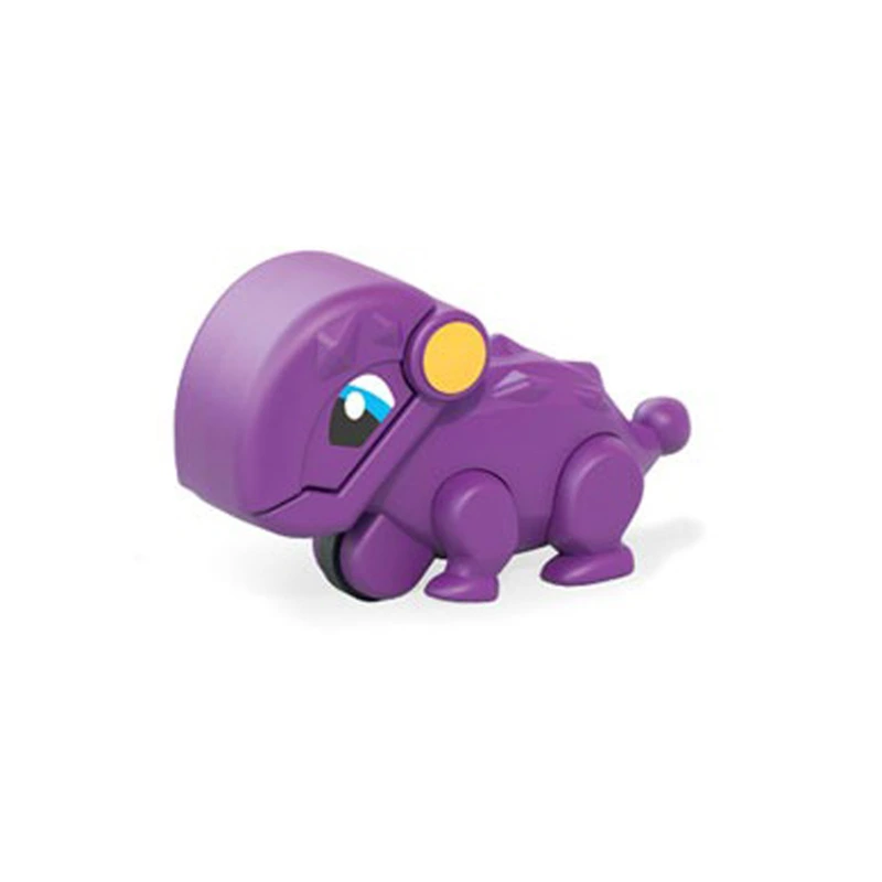 Дитяча іграшка "Динозаврик" HE797001(Violet-2) 8 см, рухає головою — Bambi