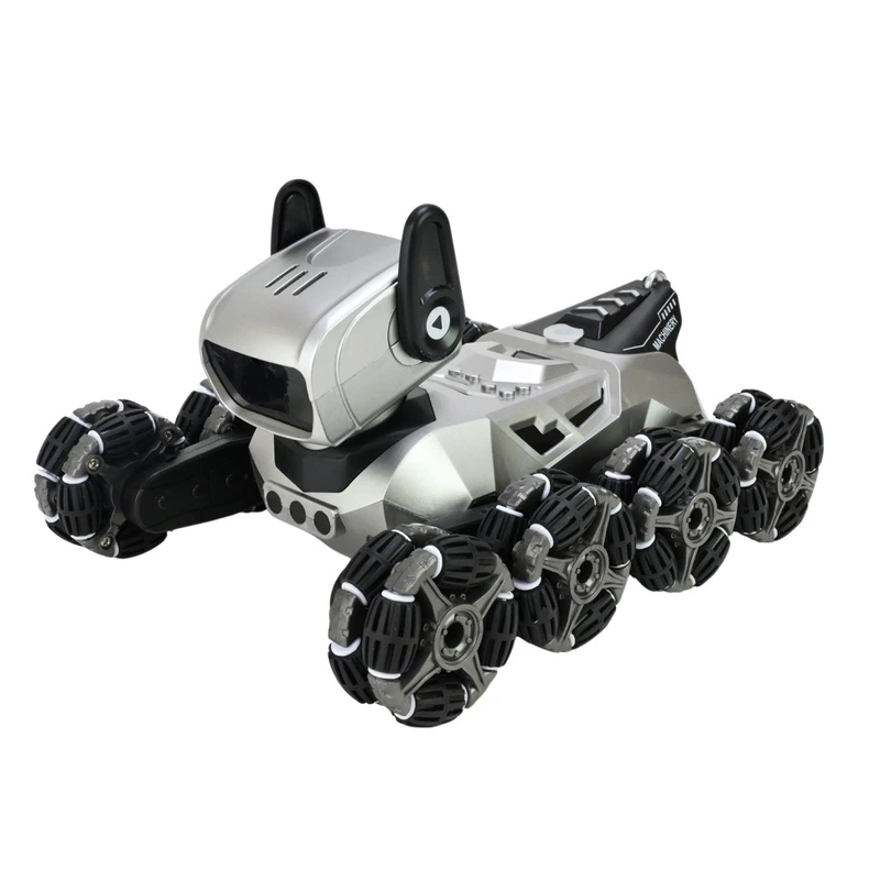 Дитяча іграшка на радиокеруванні "Собака" 1028(Silver) світлові та звукові ефекти