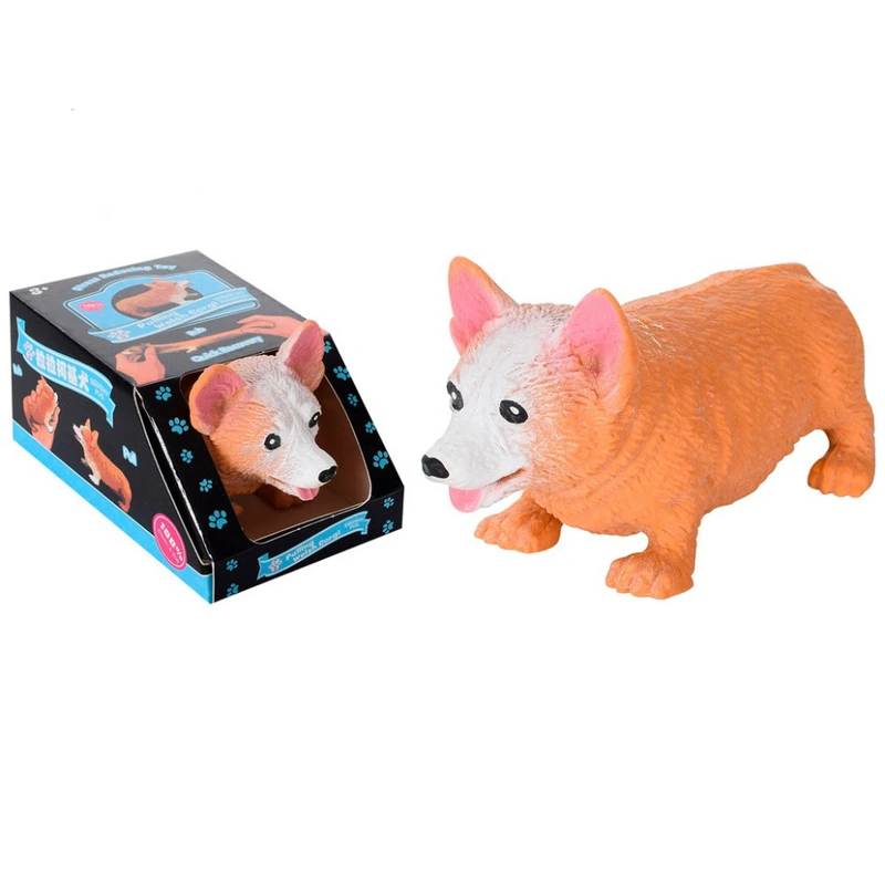 Дитяча іграшка тягучка-антистрес "Коргі" 105-21