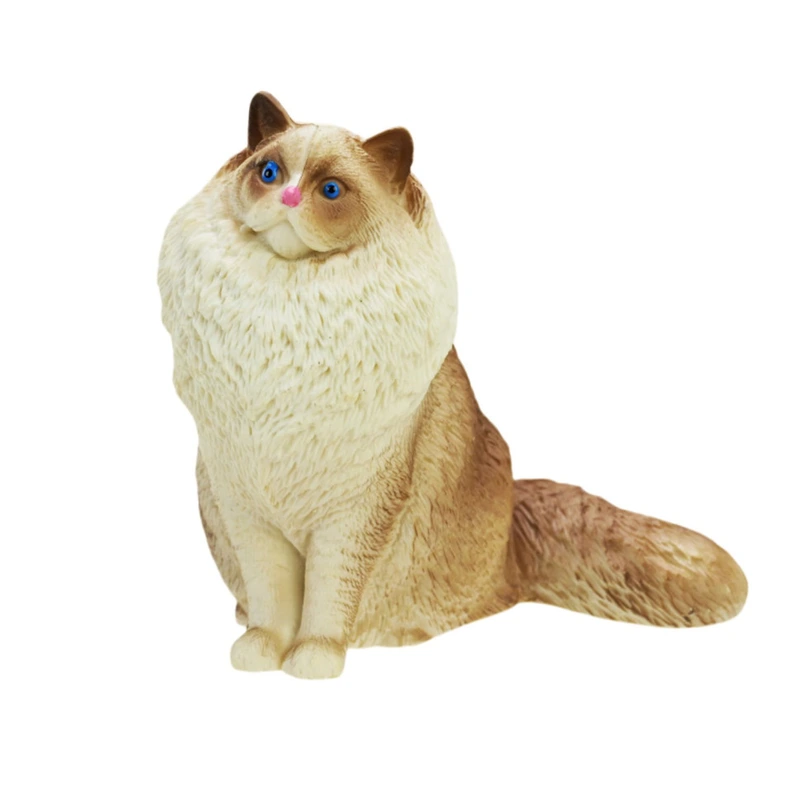 Дитяча іграшкова фігурка тварини "Sitting Ragdoll" TBS081-7 — Bambi