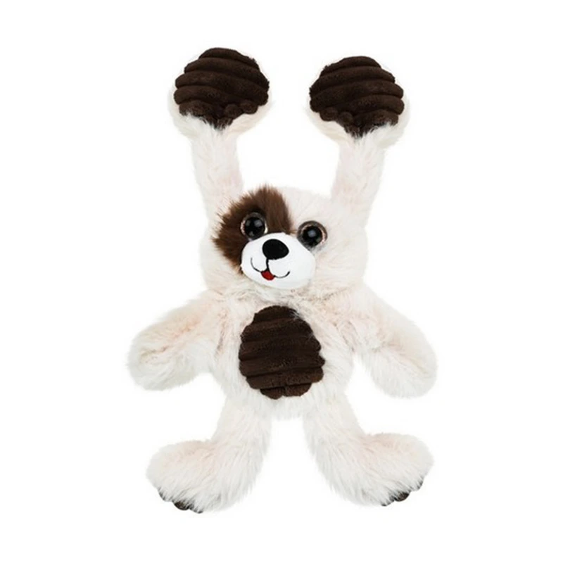 Дитяча м'яка іграшка-потягушка "Собачка" MJ2407 розмір 30 см