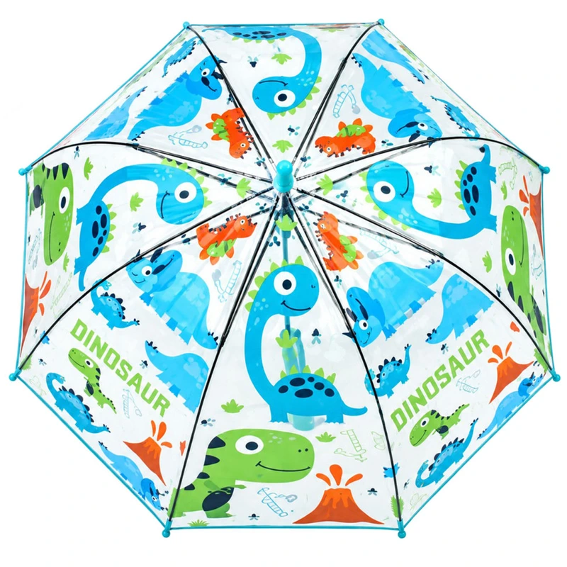 Дитяча парасолька MK 5272(Turquoise) довжина 68 см, тростина 63 см, діаметр 70 см, спиця 50 см