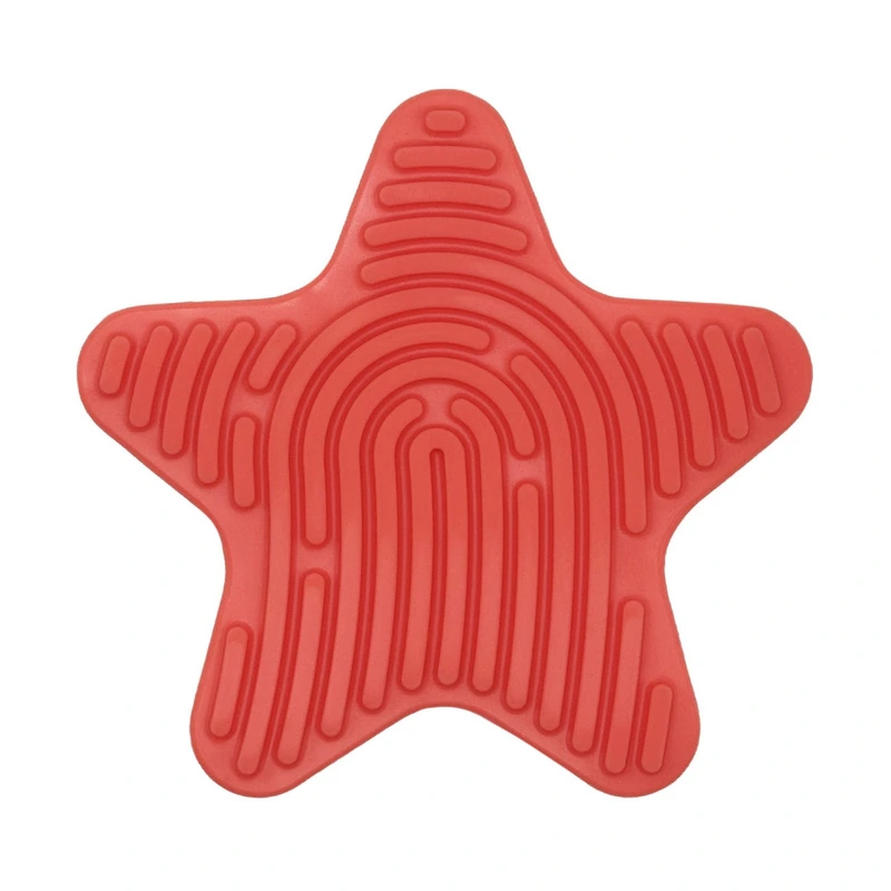 Дитяча розвиваюча дошка для сенсорної активності 1798 силіконові палички Червоний-4