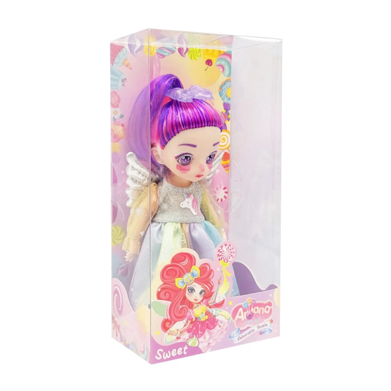 Дитяча шарнірна лялька DH2367-5 миле вбрання, розмір 16 см — Bambi