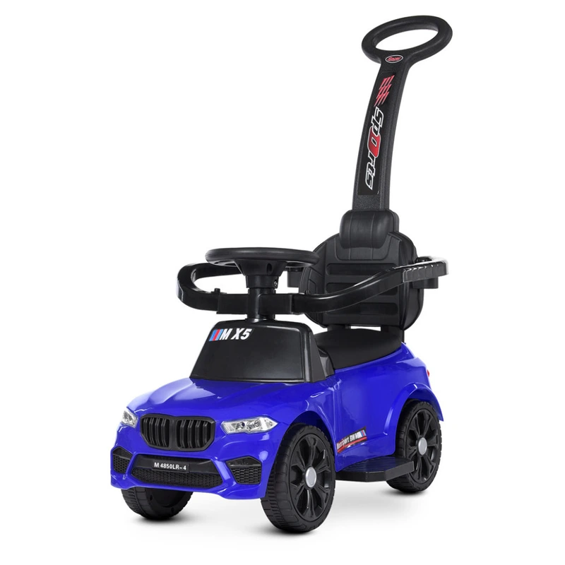 Дитячий електромобіль Bambi M 4850LR-4 синій 2 в 1 — Bambi