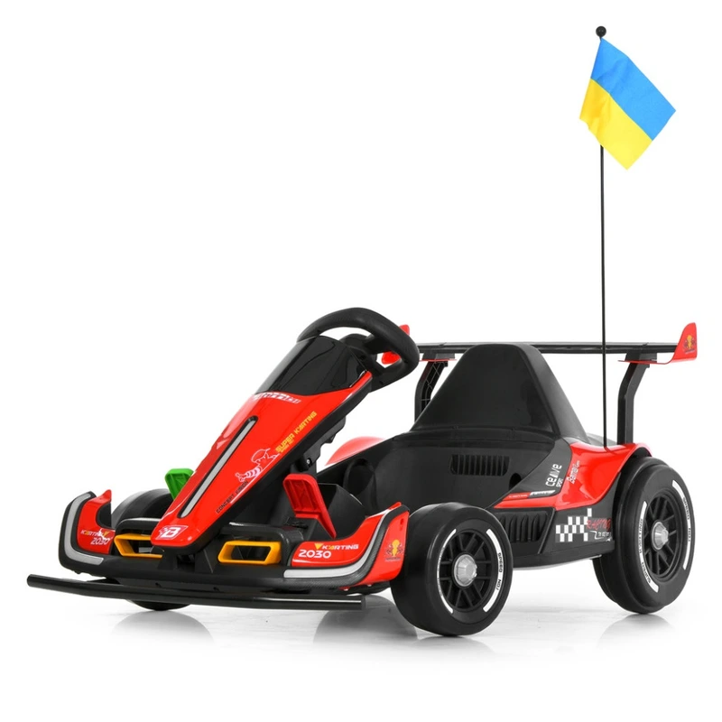 Дитячий електромобіль Електрокарт Kart M 6322EBLR-3 до 50 кг