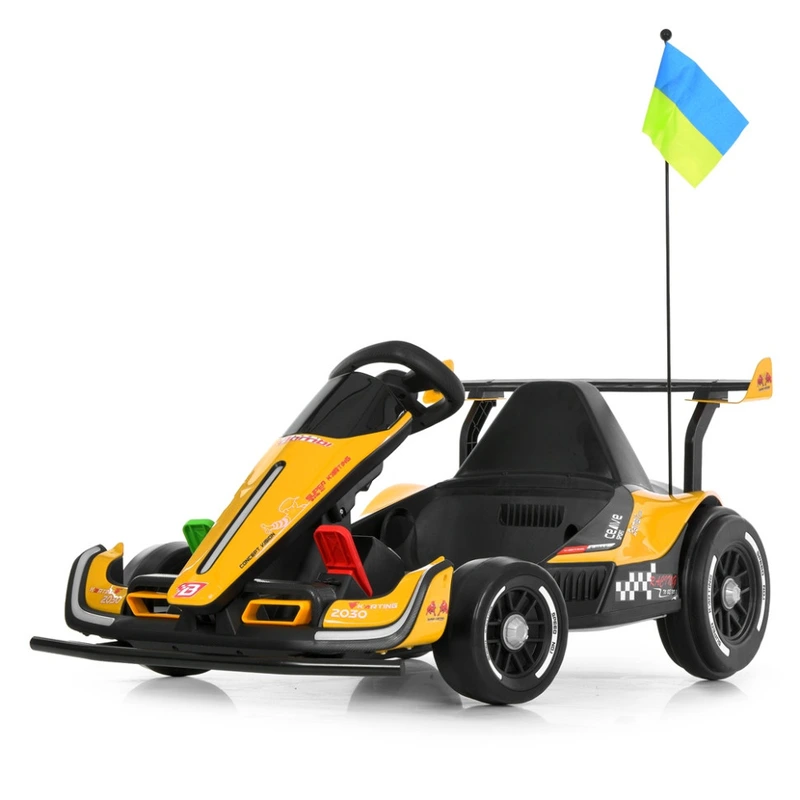 Дитячий електромобіль Електрокарт Kart M 6322EBLR-6 до 50 кг — Bambi