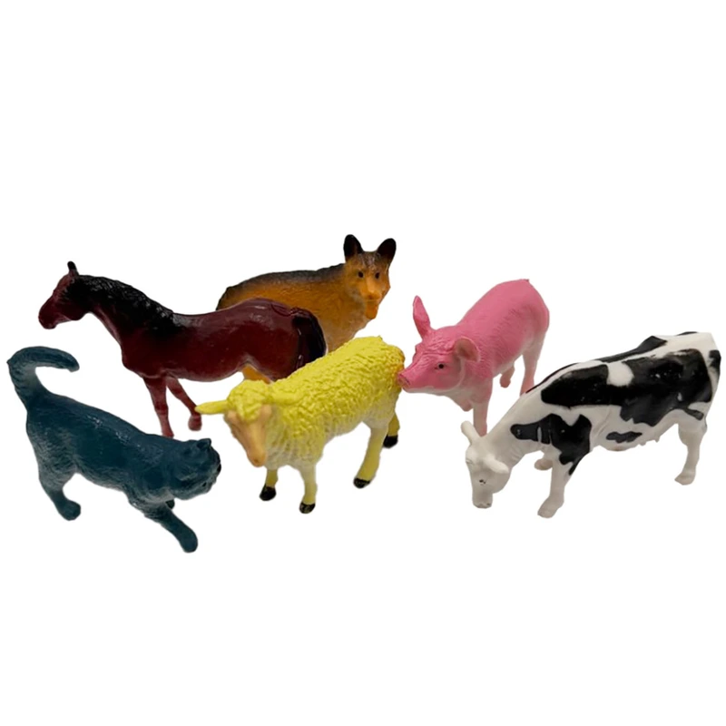 Дитячий ігровий набір "Тварини" G11A, в наборі 6 штук