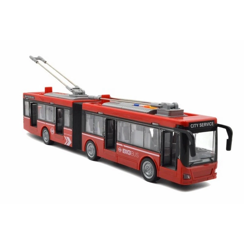 Дитячий інерційний тролейбус WY915A, масштаб 1:16 — Bambi