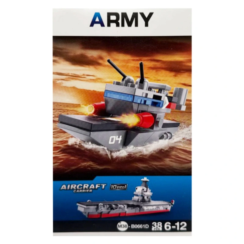 Дитячий конструктор "Aircraft carrier" M38-B0661-4, 38 деталей