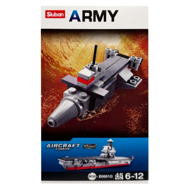 Дитячий конструктор "Aircraft carrier" M38-B0661-7, 45 деталей