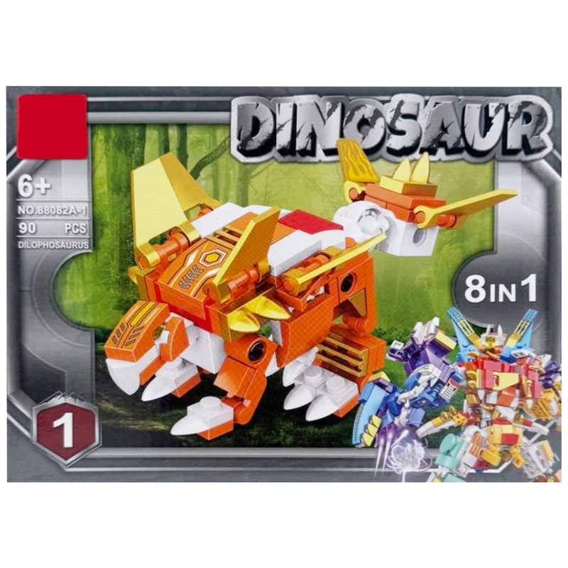 Дитячий конструктор "Dinosaur" 88082A-1, 90 деталей