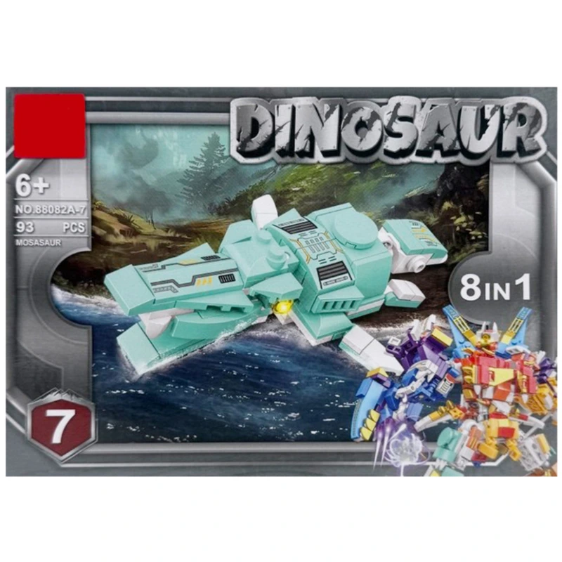 Дитячий конструктор "Dinosaur" 88082A-7, 93 деталі — Bambi