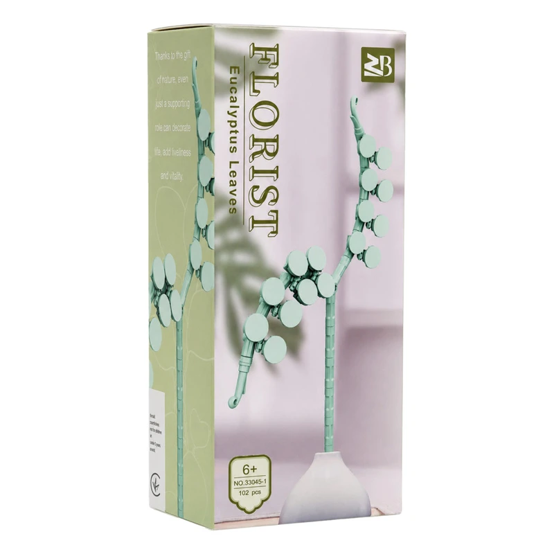 Дитячий конструктор Eucalyptus Leaves 33045-1 серії "Florist", 102 деталі — Bambi