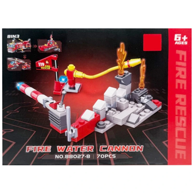 Дитячий конструктор "Fire Rescue" 88027-8, 70 деталей — Bambi