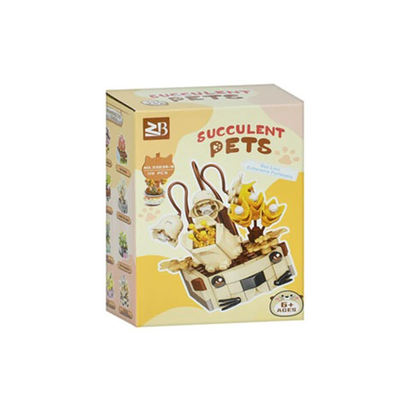 Дитячий конструктор "Квіти у вазі" 33036-8, 119 деталей