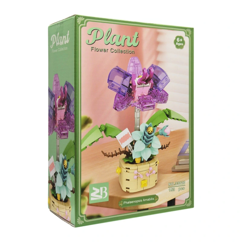 Дитячий конструктор Plant Flower Collection 33020, 153 деталі — Bambi