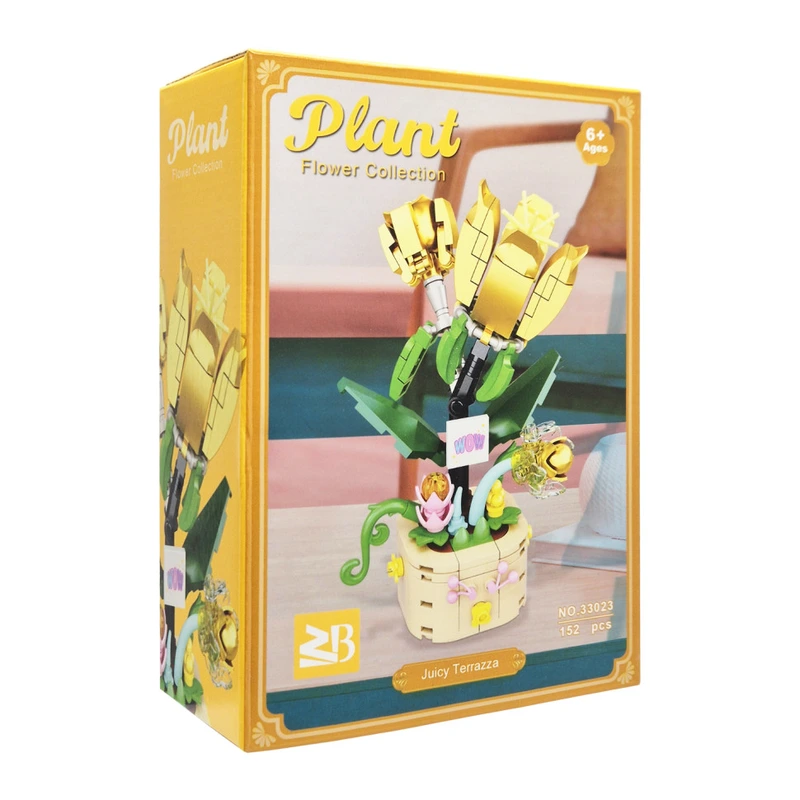Дитячий конструктор Plant Flower Collection 33023, 152 деталей — Bambi