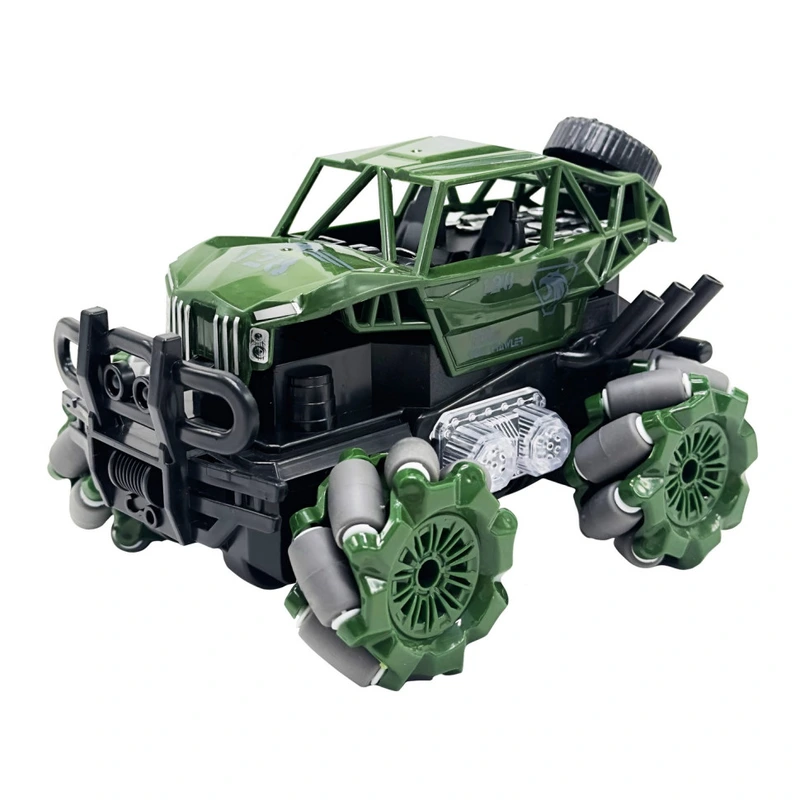 Джип на радіокеруванні ESD668-1C(Green) 16,5 см, світлові ефекти, акумулятор, 1:16 — Bambi