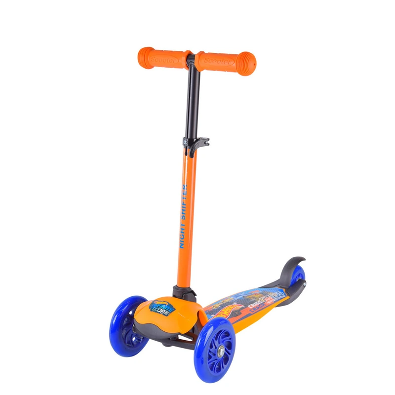 Дитячий самокат Hot Wheels Bambi LS2212 з рюкзачком 17х20 см — Bambi