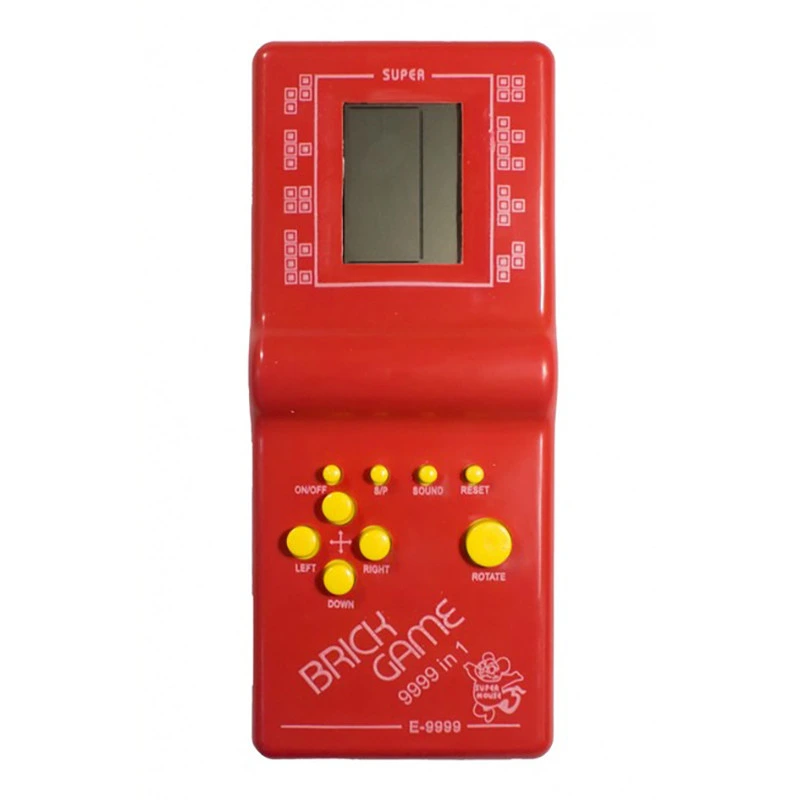 Інтерактивна іграшка Тетріс Е 9999(Red) 9999 ігор, червоний — Bambi