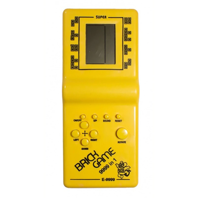 Інтерактивна іграшка Тетріс Е 9999(Yellow) 9999 ігор, жовтий — Bambi