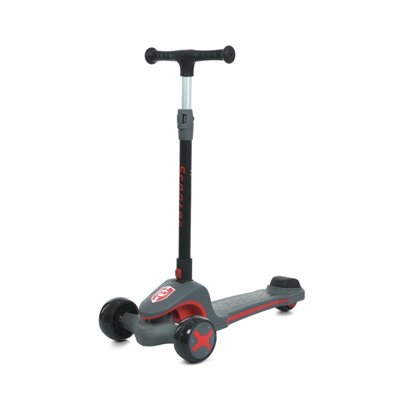 Самокат дитячий триколісний JR3-125-G, колеса зі світлом — Bambi