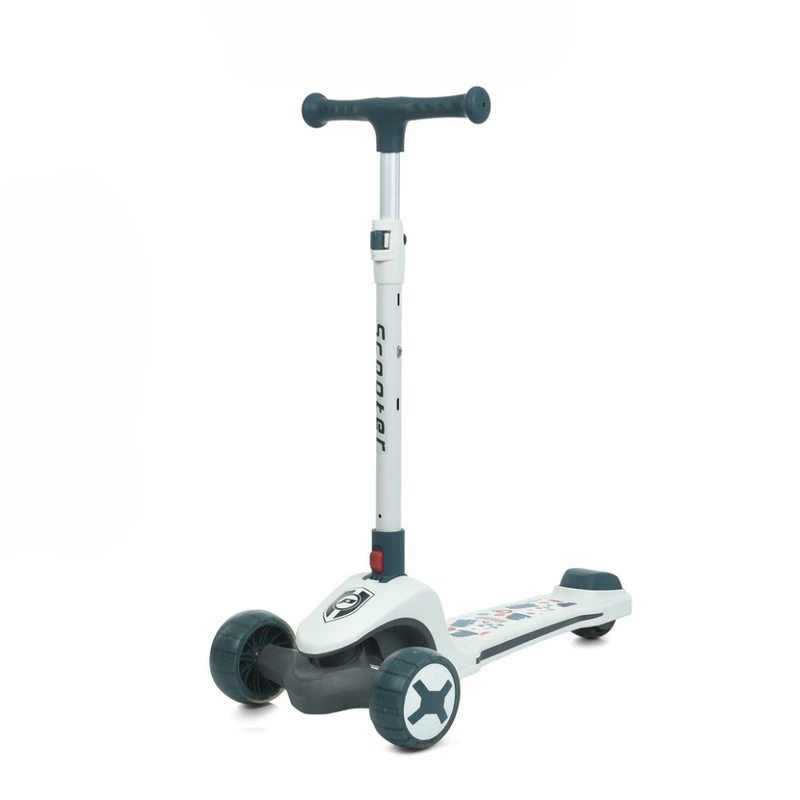 Самокат дитячий триколісний JR3-125-W, колеса зі світлом — Bambi