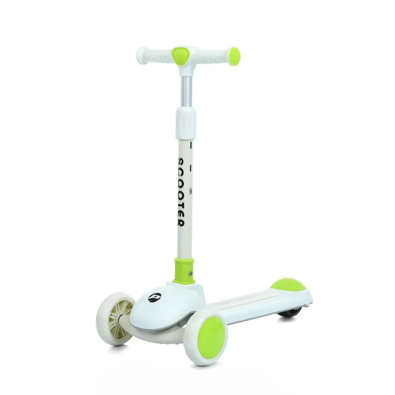 Самокат дитячий триколісний JR3-126-GR, колеса зі світлом — Bambi