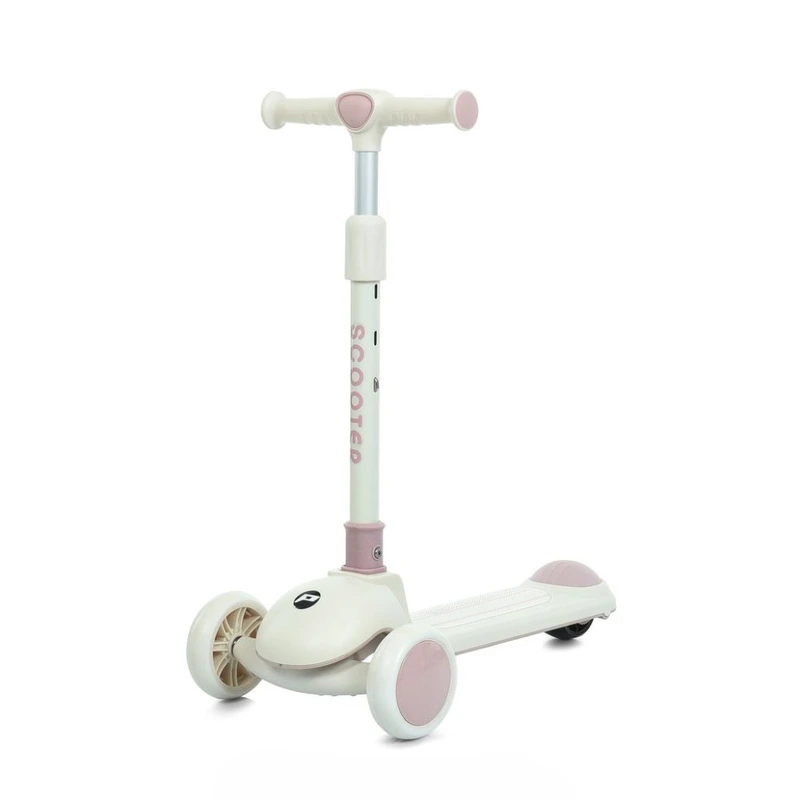 Самокат дитячий триколісний JR3-126-P, колеса зі світлом — Bambi