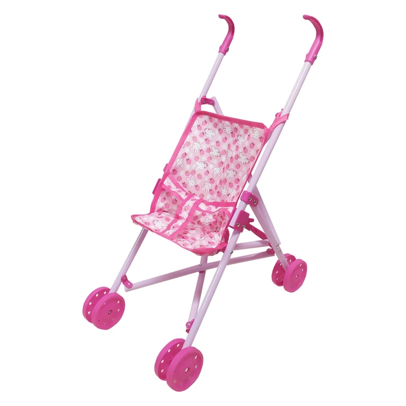 Коляска для ляльок M 0348, 58 х 13 х 13 см Заєць — Bambi