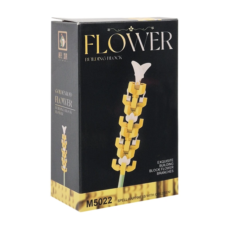 Конструктор дитячий Flower M5026-22 елементи для створення стебла та пелюсток