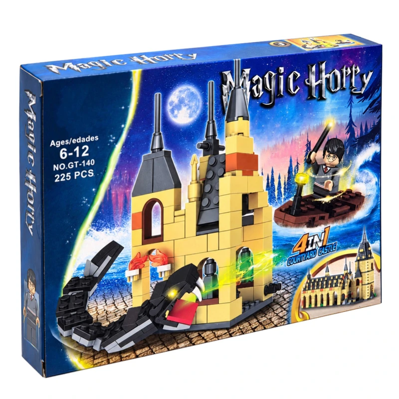 Конструктор пластиковий Magic Horry "Чарівний замок" GT-140-3, 236 деталей — Bambi