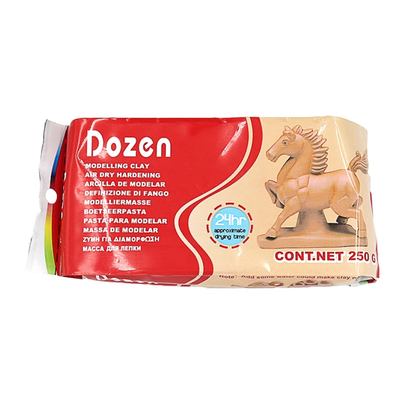 Маса для для ліплення "Dozen" Bambi DSCN0665 коричневий, 250 грам — Bambi