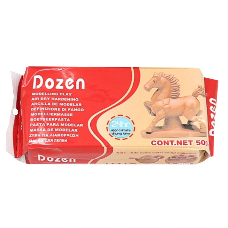 Маса для ліплення "Dozen" DSCN0666 коричнева 500 грам