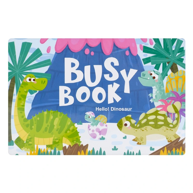 М'яка розвиваюча іграшка-книжечка "Busybook" YB-501-502-503-1 — Bambi