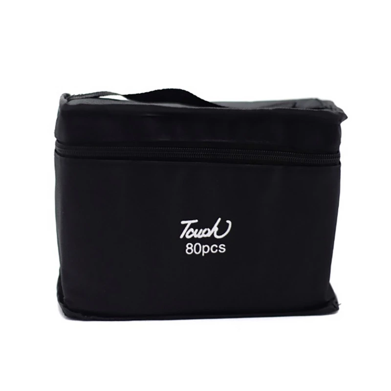 Набір перманентних маркерів на спиртовій основі MPTT80, 80 штук, двосторонні — Bambi