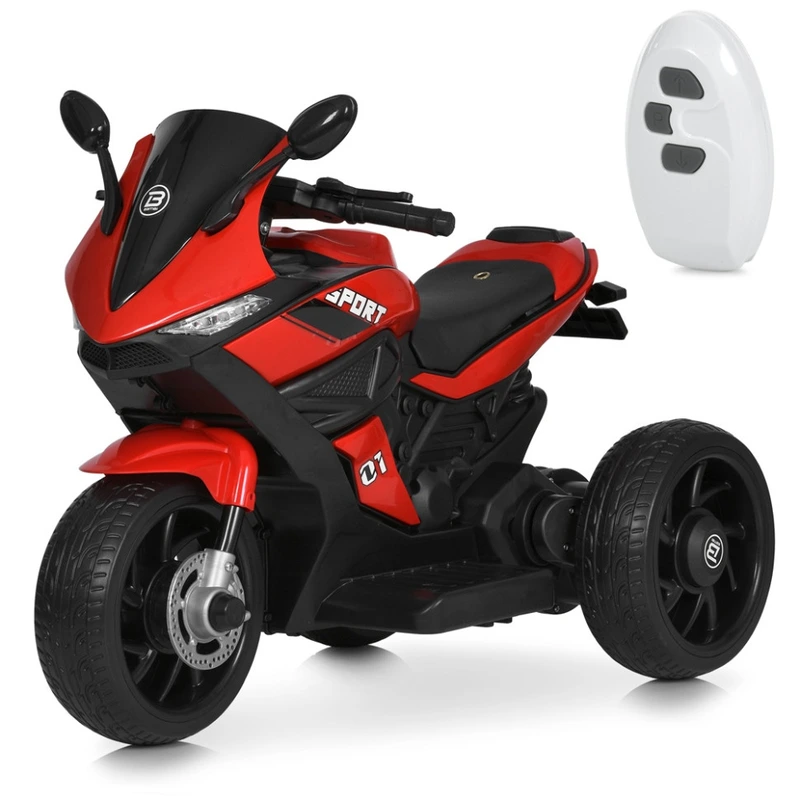 Дитячий електромобіль Мотоцикл M 4454ELR-3 до 30 кг — Bambi Racer