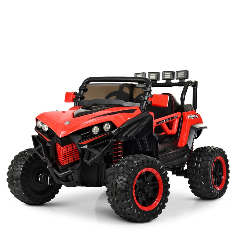 Електромобіль дитячий Джип M 3804EBLR-3 з музикою та світлом — Bambi Racer