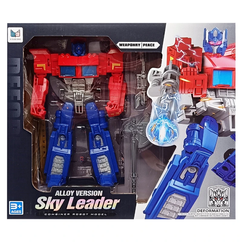Дитячий Трансформер-машинка Sky Leader 894-1/2(Blue-Red)