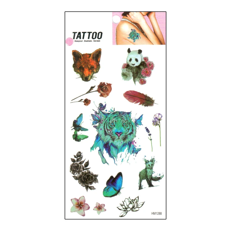 Тимчасове татуювання "Animals Tattoo" 1020-HM1288