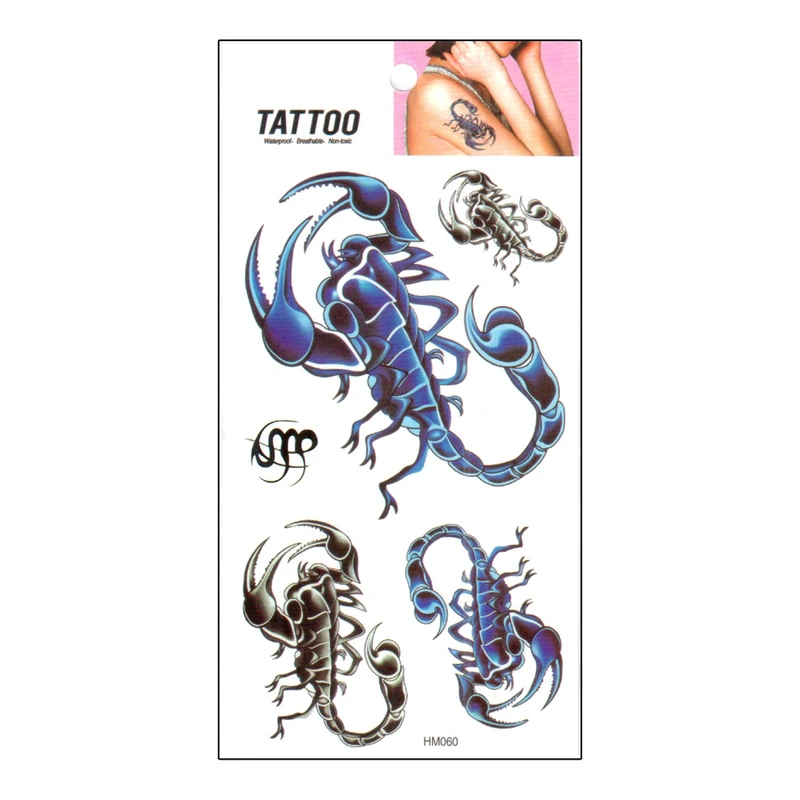 Тимчасове татуювання "Scorpions Tattoo" 1020-HM060