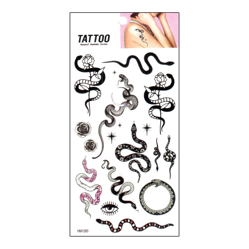 Тимчасове татуювання "Snakes Tattoo" 1020-HM1593
