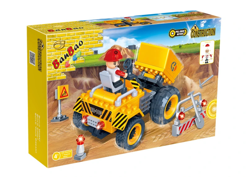 Конструктор "Будівельна техніка" (103 елм.) Навантажувач