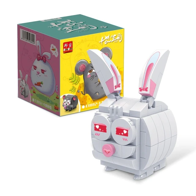 Конструктор "Знаки зодіаку" (75 елм.) Зайчик