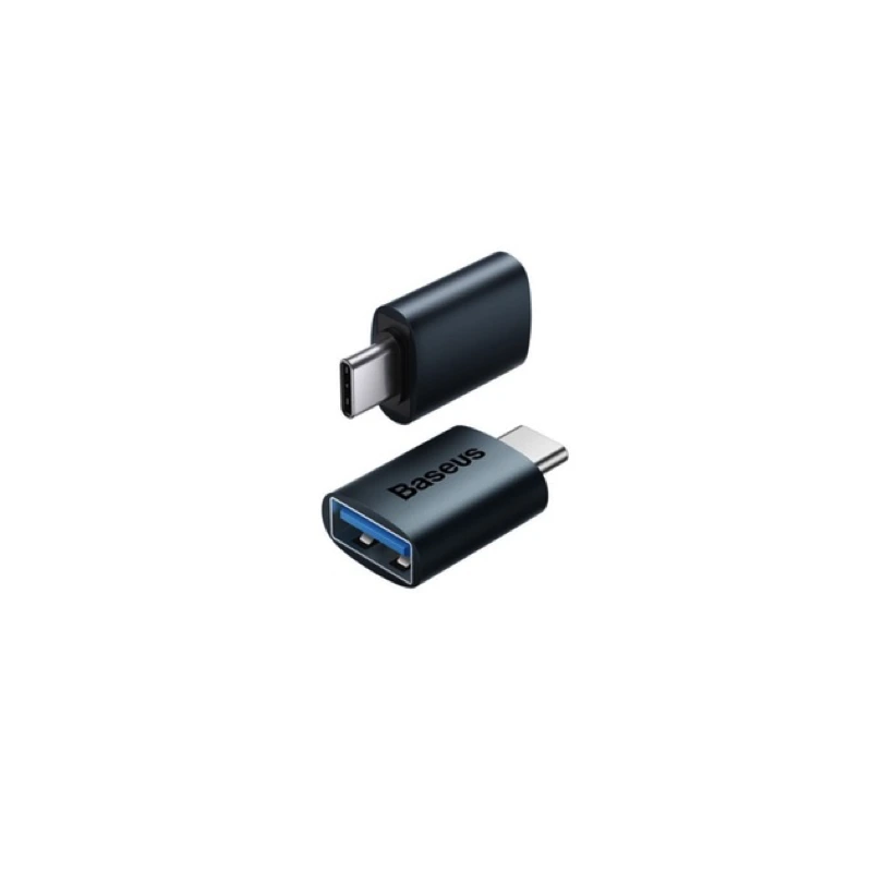 Адаптер Baseus Ingenuity Series Mini OTG Adaptor Type-C to USB-A 3.1 Blue — Baseus