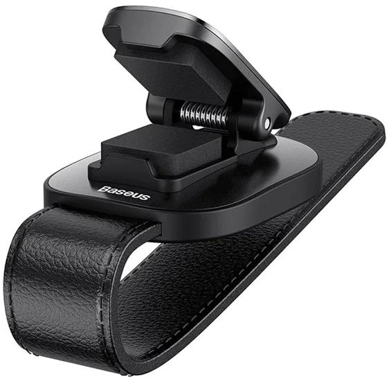 Автомобільний тримач для окуляр Baseus Platinum Vehicle eyewear clip（clamping type）Black — Baseus